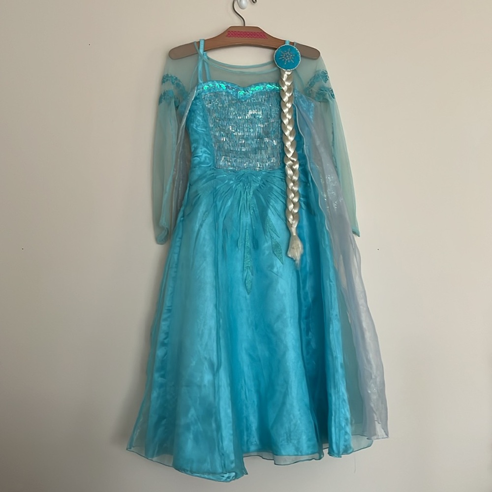 Disney Elsa dress costume Frozen costume size 7/8 ❄️